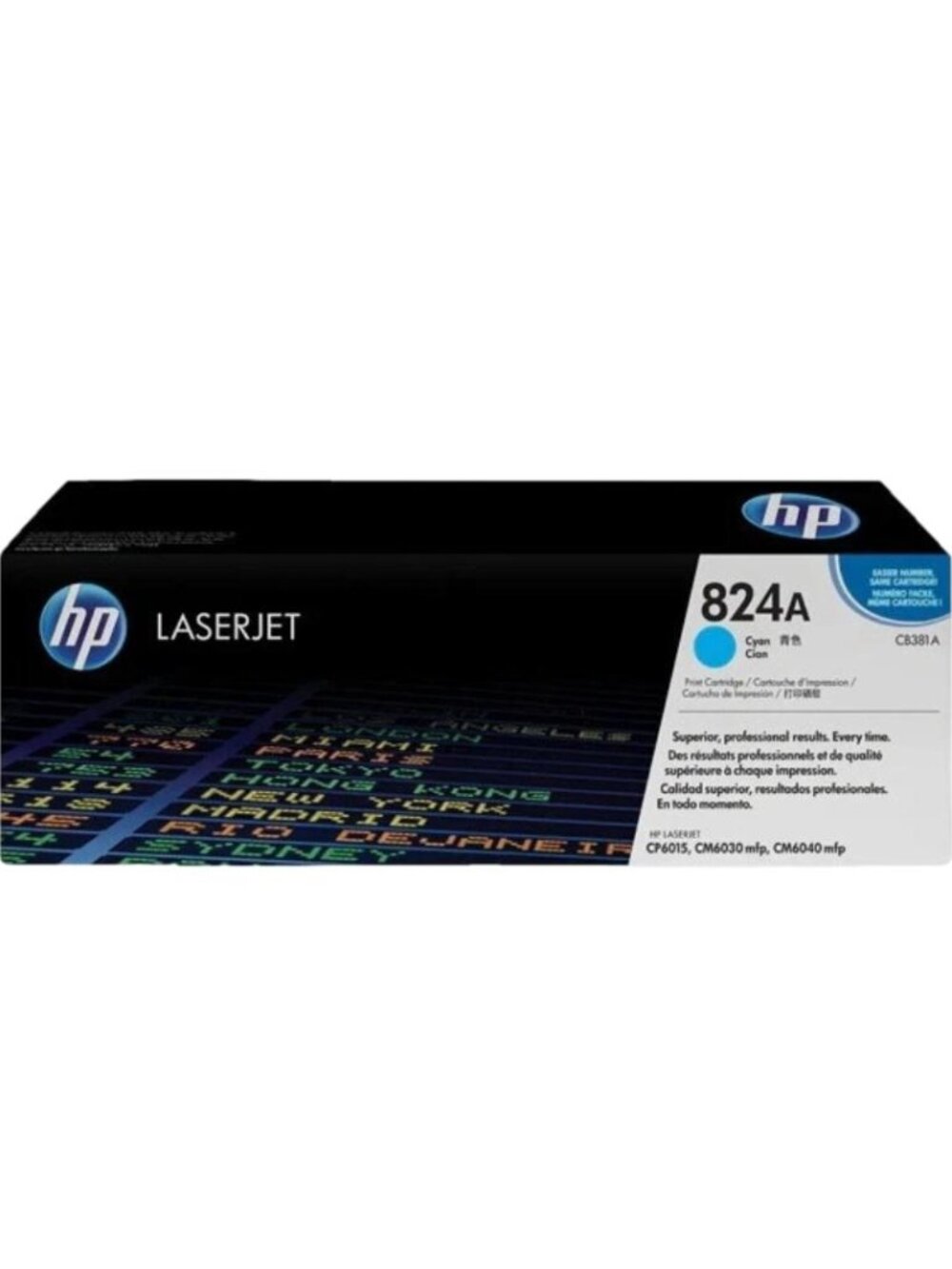 Genuine HP CB381A (824A) Cyan Toner